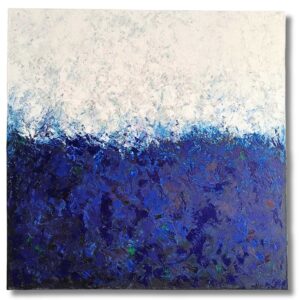 Obraz do nowoczesnych wnętrz, modern paint, navy blua and white, Anna Trawczyńska, modern art, modern interiors